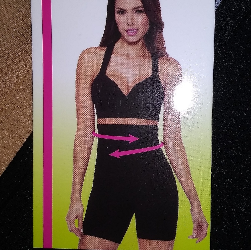 High waisted shaping shorts